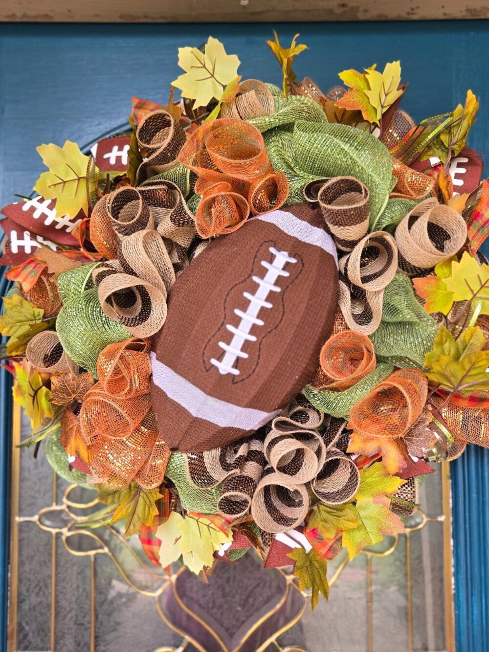 Football & Fall Wreath